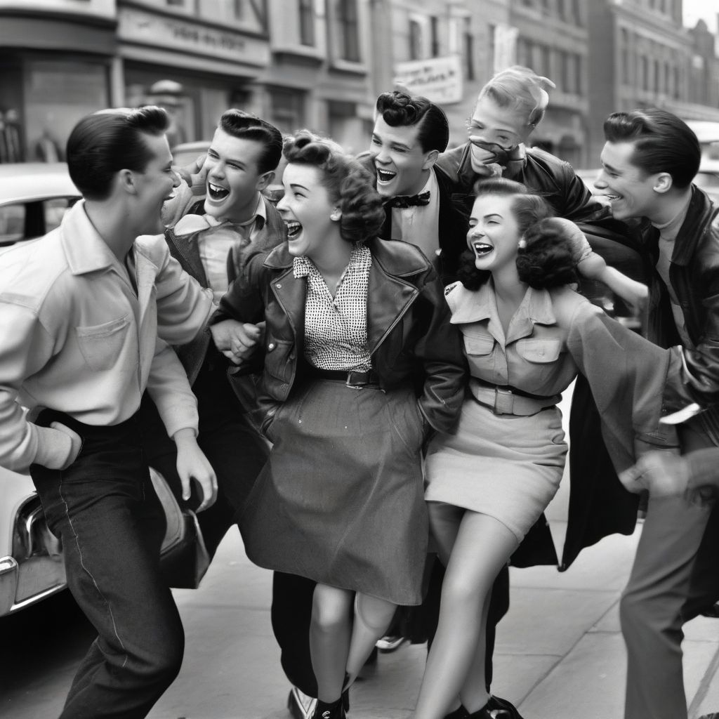 American Street Style in the 1950s