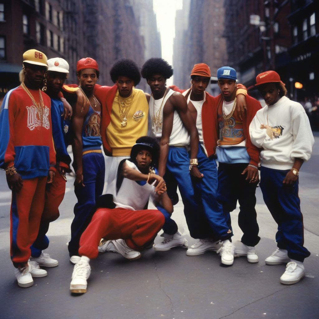 Hip-Hop Fashion in New York City in the 1980s