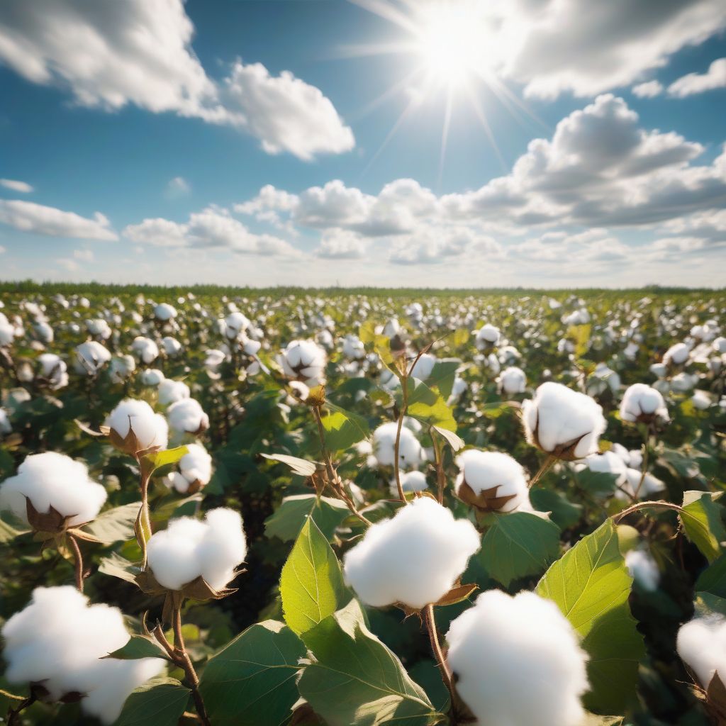 Organic Cotton Field