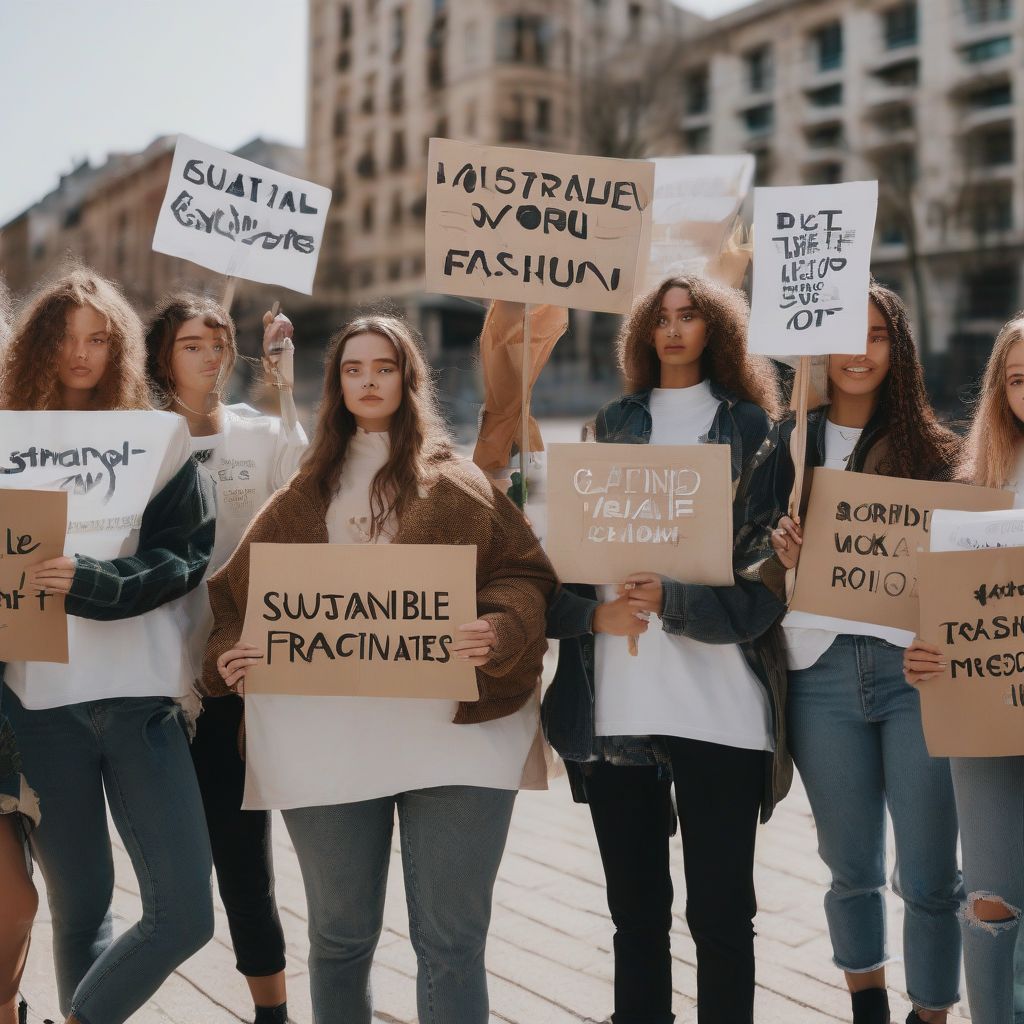 Sustainable Fashion Protest