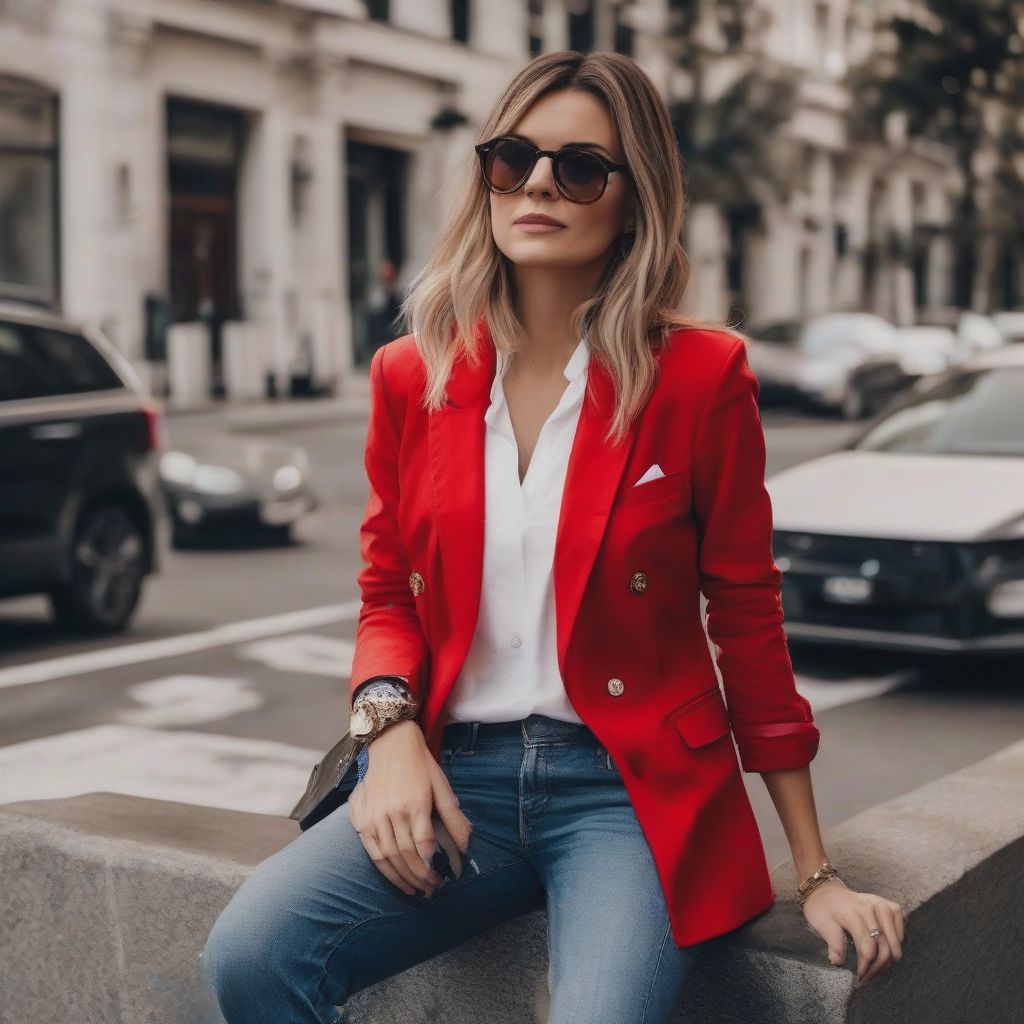 Bold Blazer Outfit